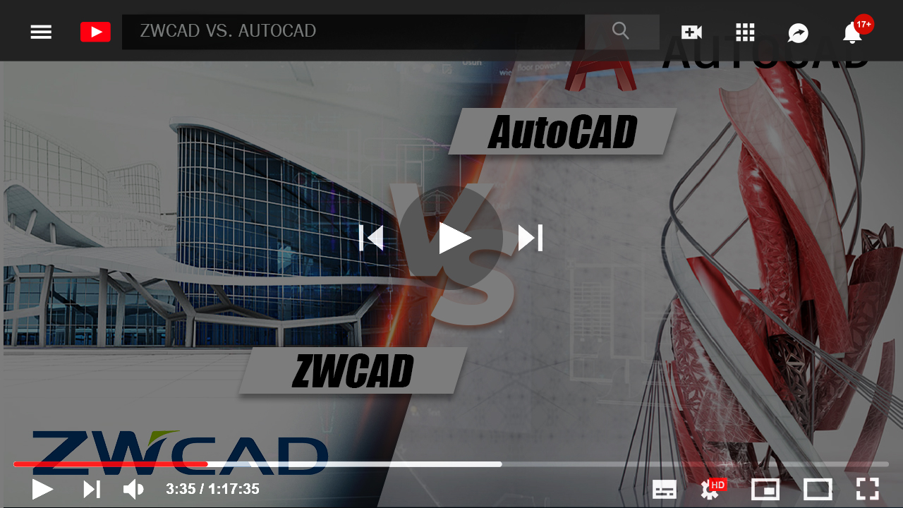 Autocad vs ZWCAD Video