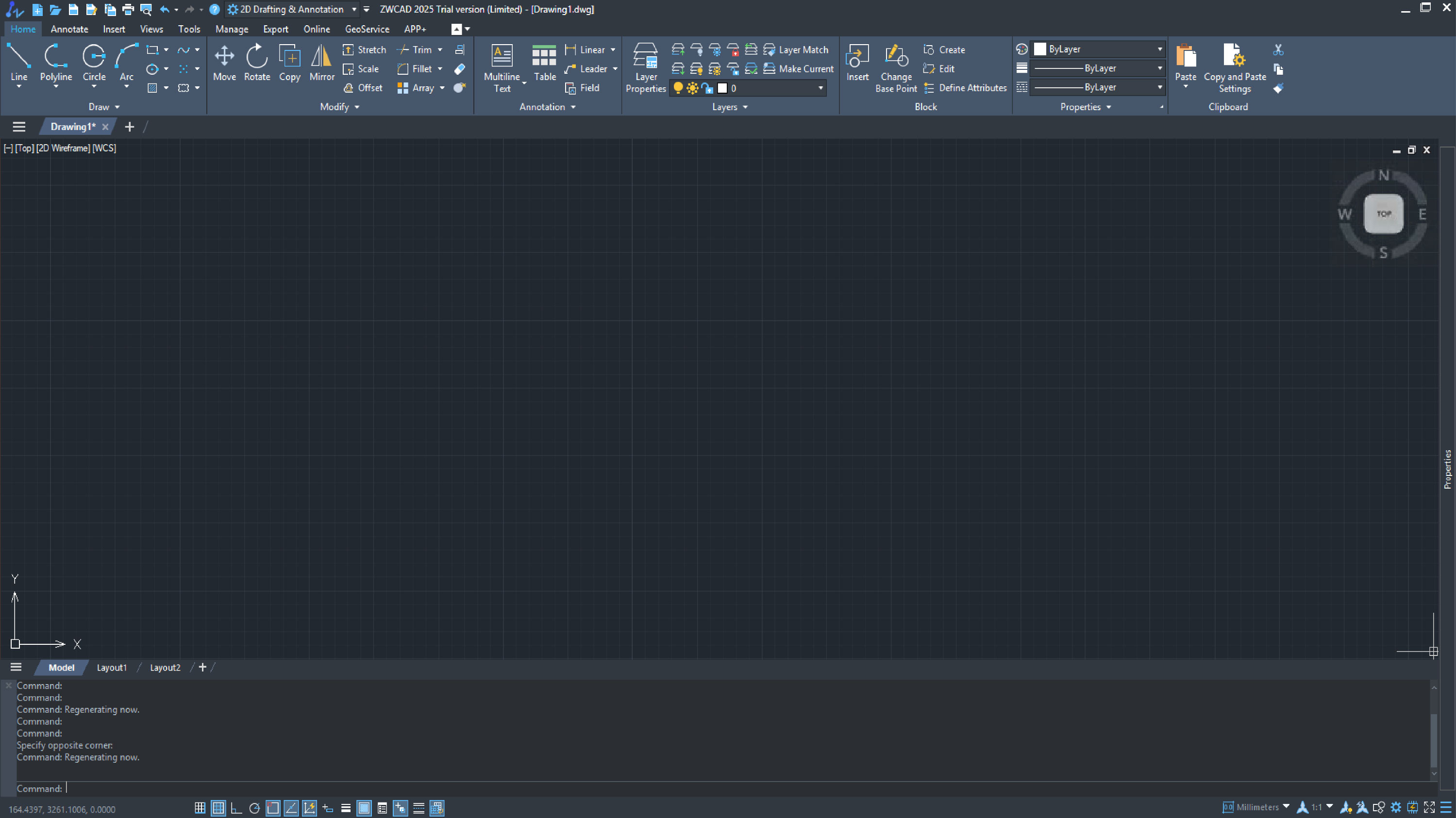 AutoCAD เปรียบเทียบ ZWCAD User Interface ZWCAD