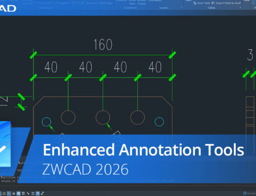 ZWCAD 2026 ฟีเจอร์ Annotation ใหม่ ใช้ AI กำหนดขนาดอัตโนมัติ แม่นยำกว่าเดิม