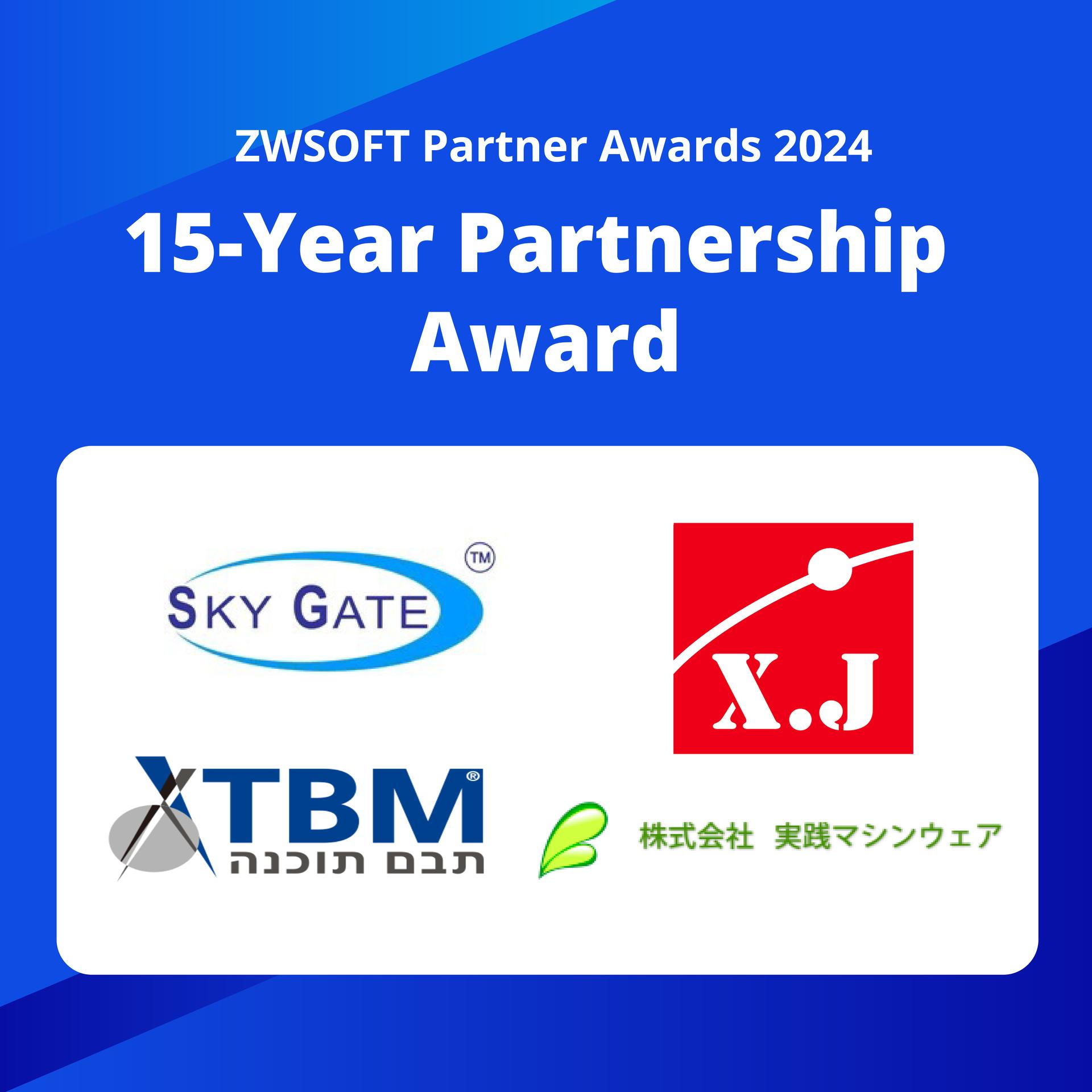 15-Year Partnership Award 15-Year Partnership Award
