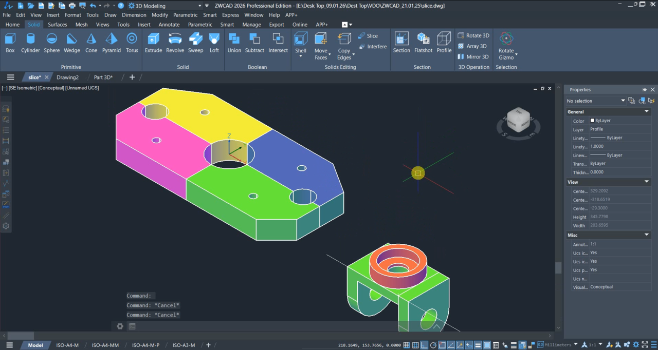 ZWCAD SLICE -02 ZWCAD SLICE -02