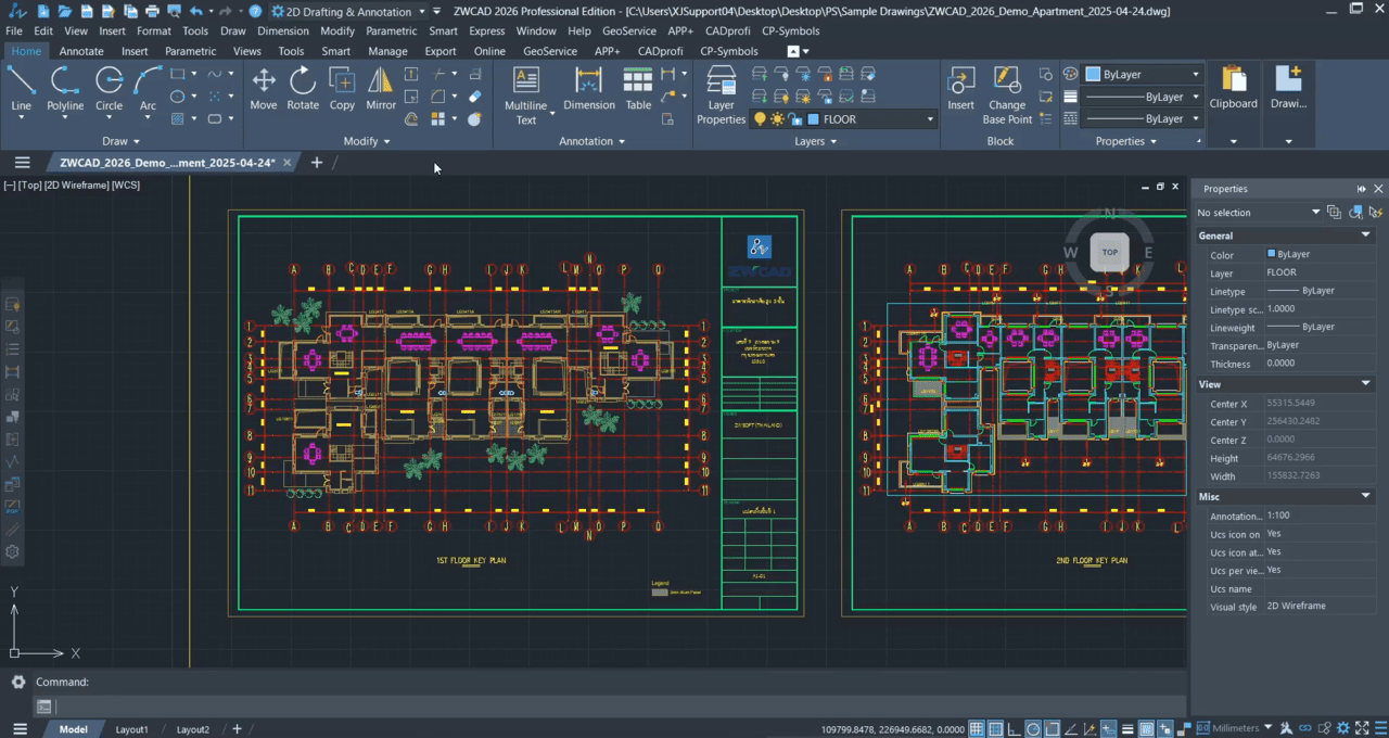 1. เปิดไฟล์งานที่ต้องการ Plot